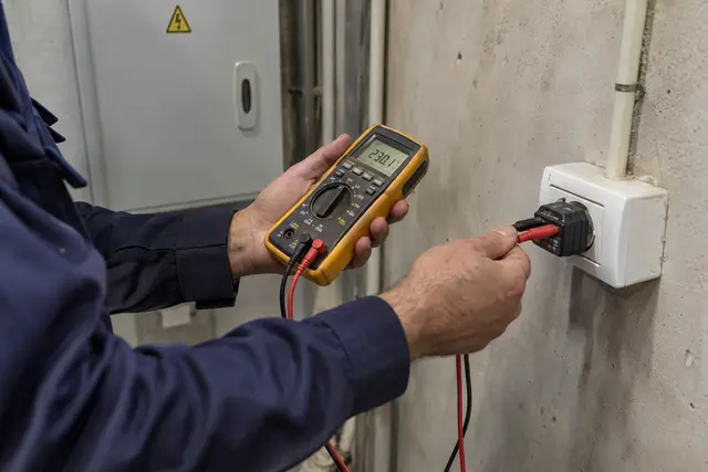 Imagen ilustrativa del diagnóstico de una instalación eléctrica.