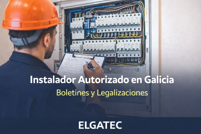 Boletín eléctrico (CIE) y legalización de instalación en Galicia