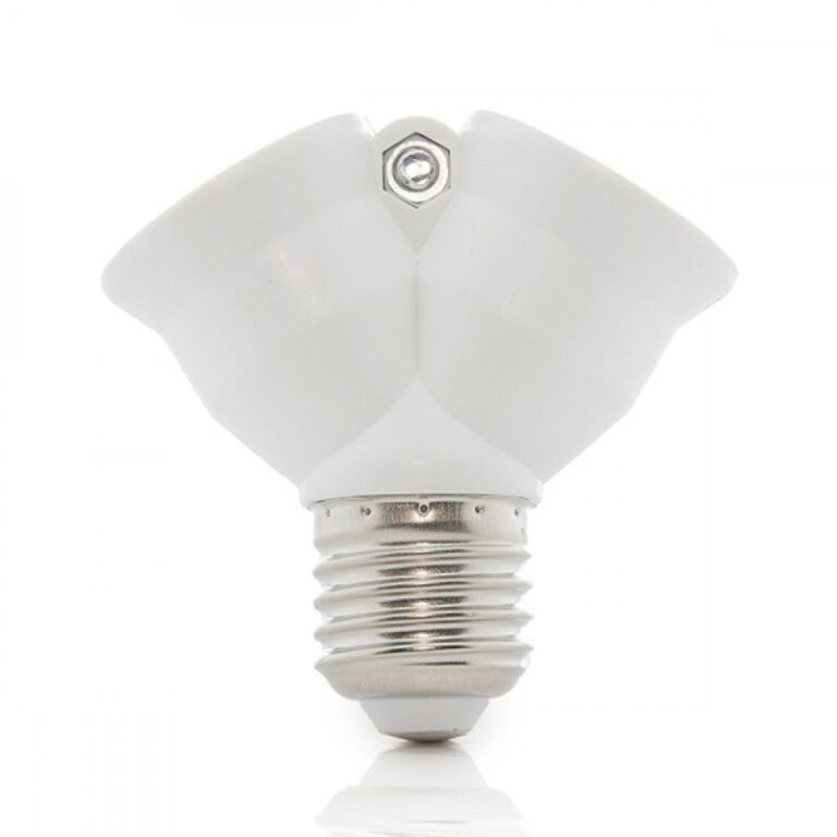 Adaptador E27 / 2 X E27