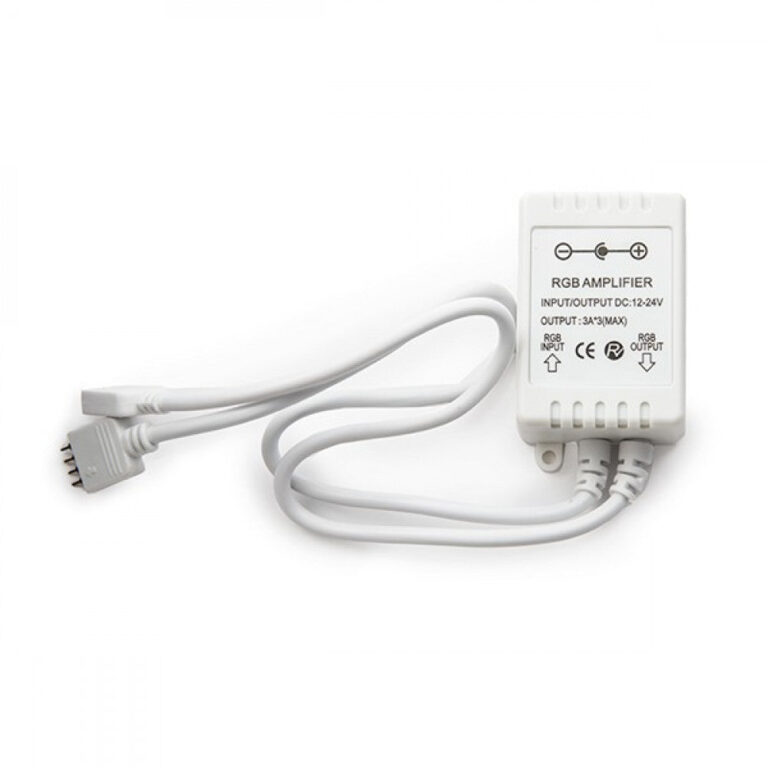 Amplificador Señal Tira LED RGB 12-24VDC ► 108/216W