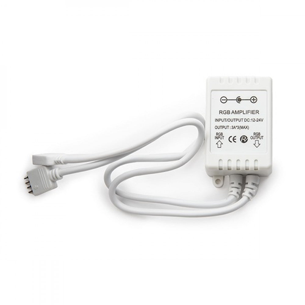Amplificador Señal Tira LED RGB 12-24VDC ► 108/216W
