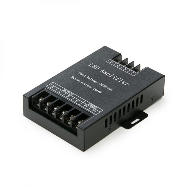 Amplificador Señal Tira LED RGB 12-24VDC ► 360/720W
