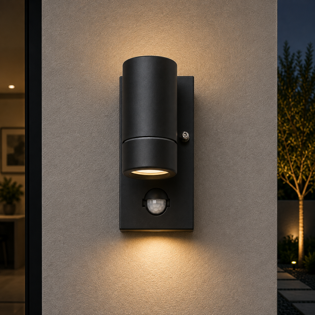 Aplique Exterior RABALUX "Medina" 1xGU10 Sensor IP44