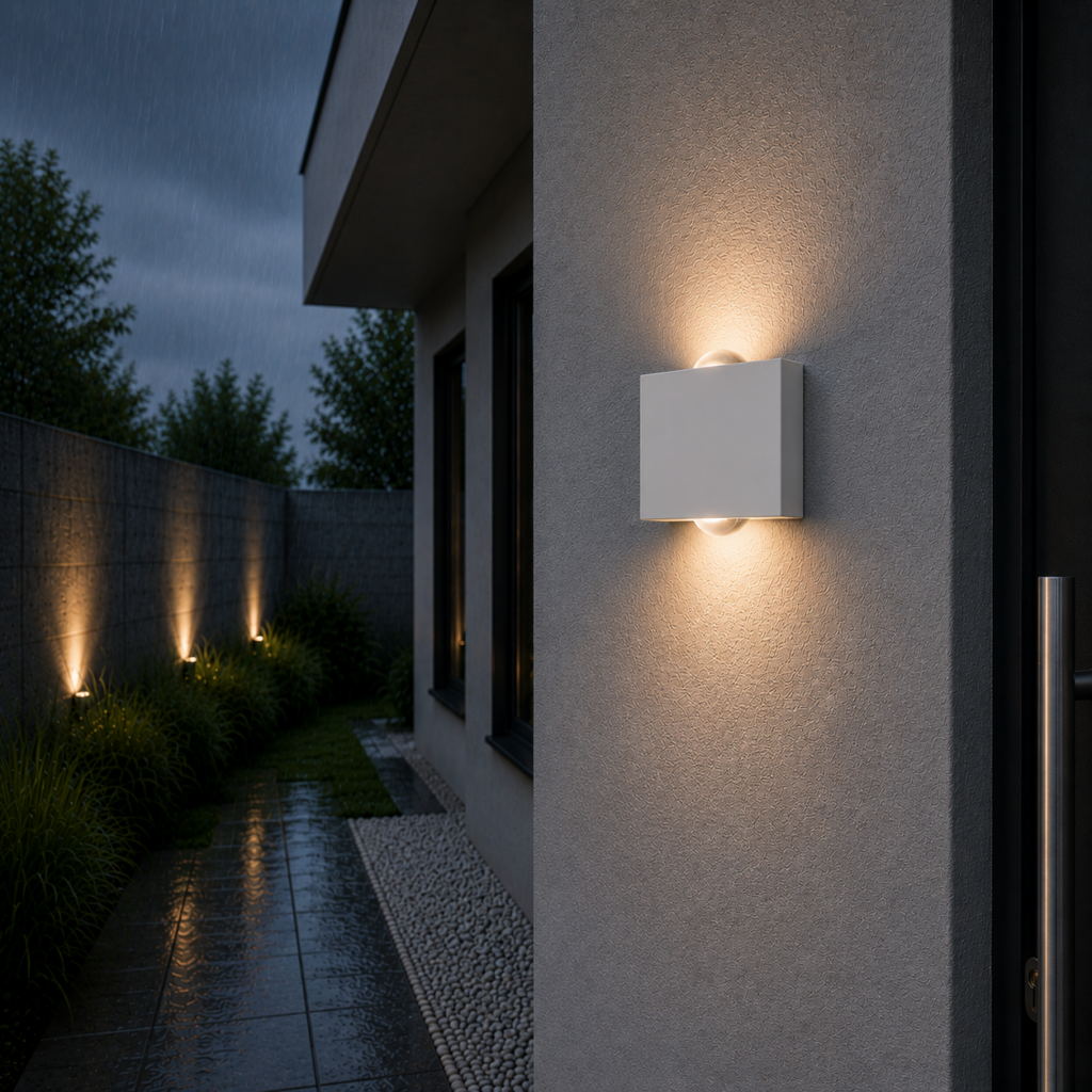 Aplique LED 2W 129Lm 2700ºK Brooklyn IP65 40.000H [TH-854-WW