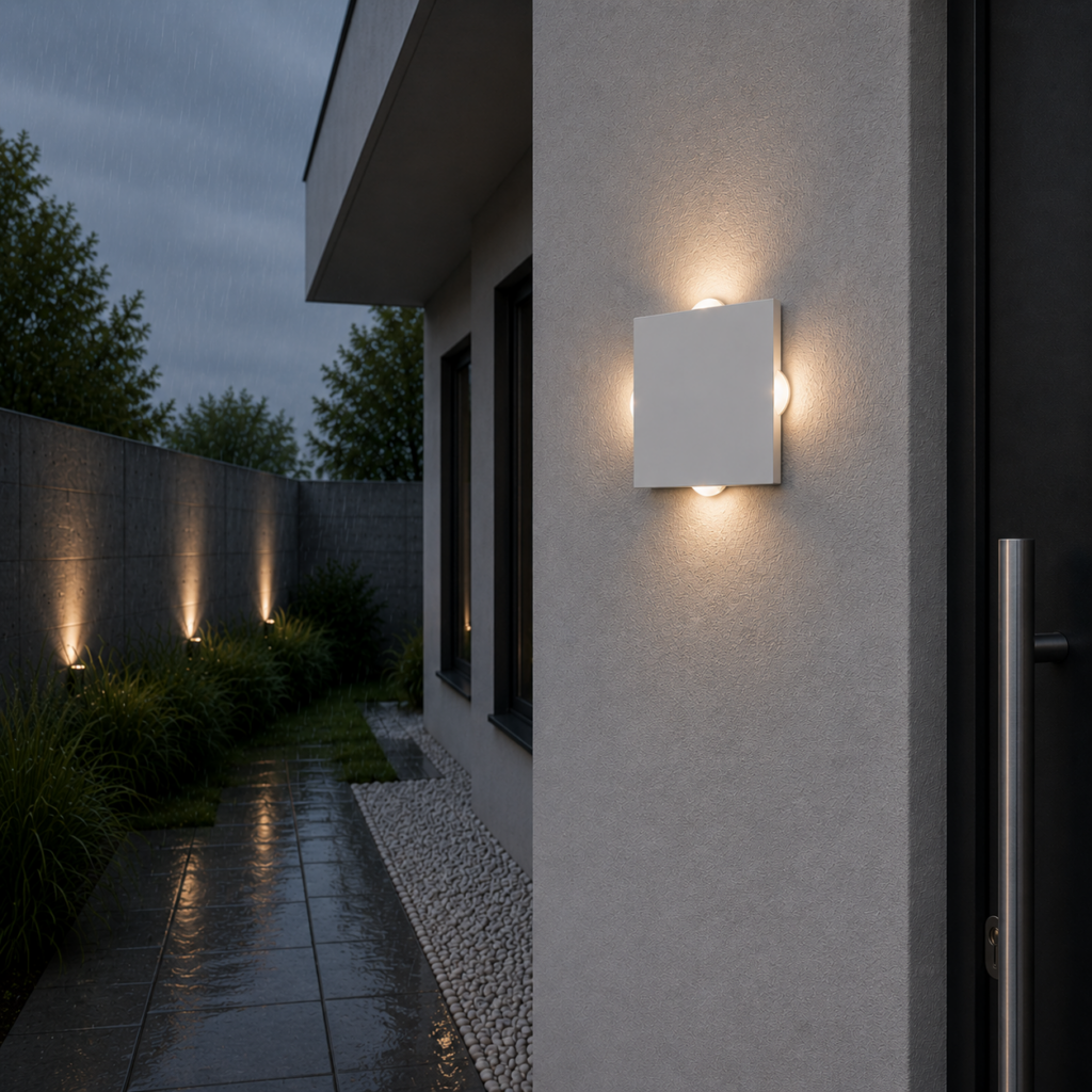 Aplique LED 4W 259Lm 2700ºK Samantha IP65 40.000H [TH-820-WW
