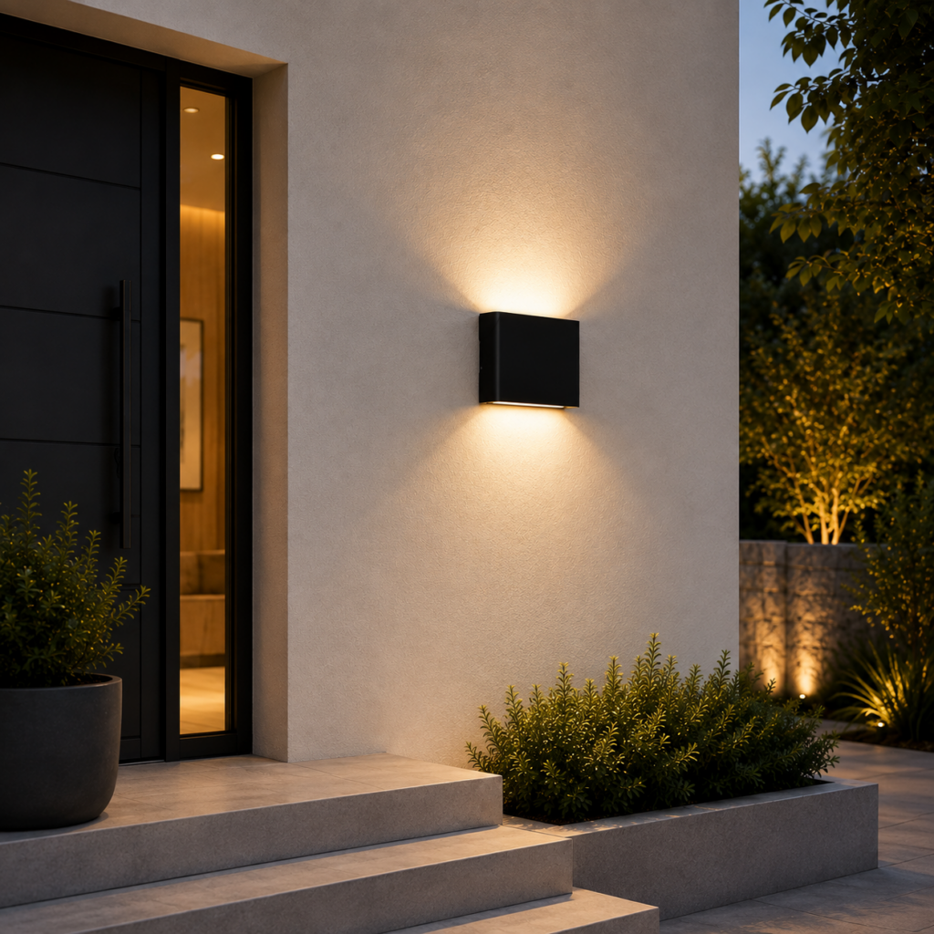 Aplique LED "Medford" 2x3W Negro