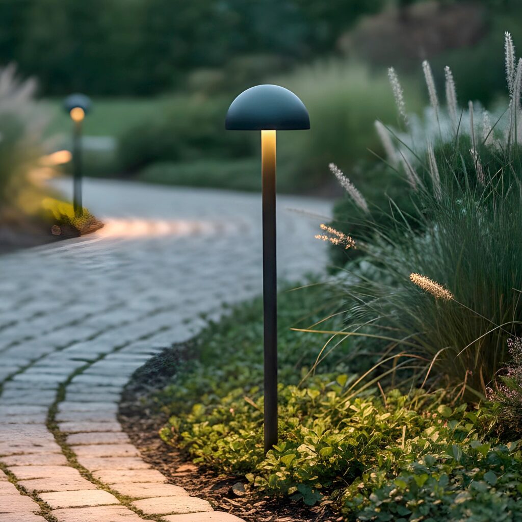 Baliza LED Exterior "Ocala" 60Cm 12W 220VAC 3000ºK Negro