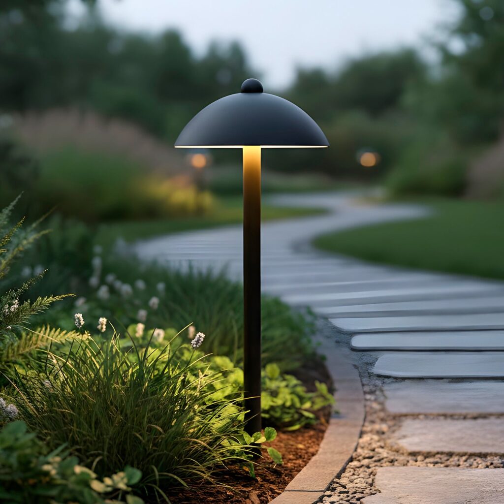Baliza LED Exterior "Sarh" 70Cm 7W 220VAC 3000ºK Negro