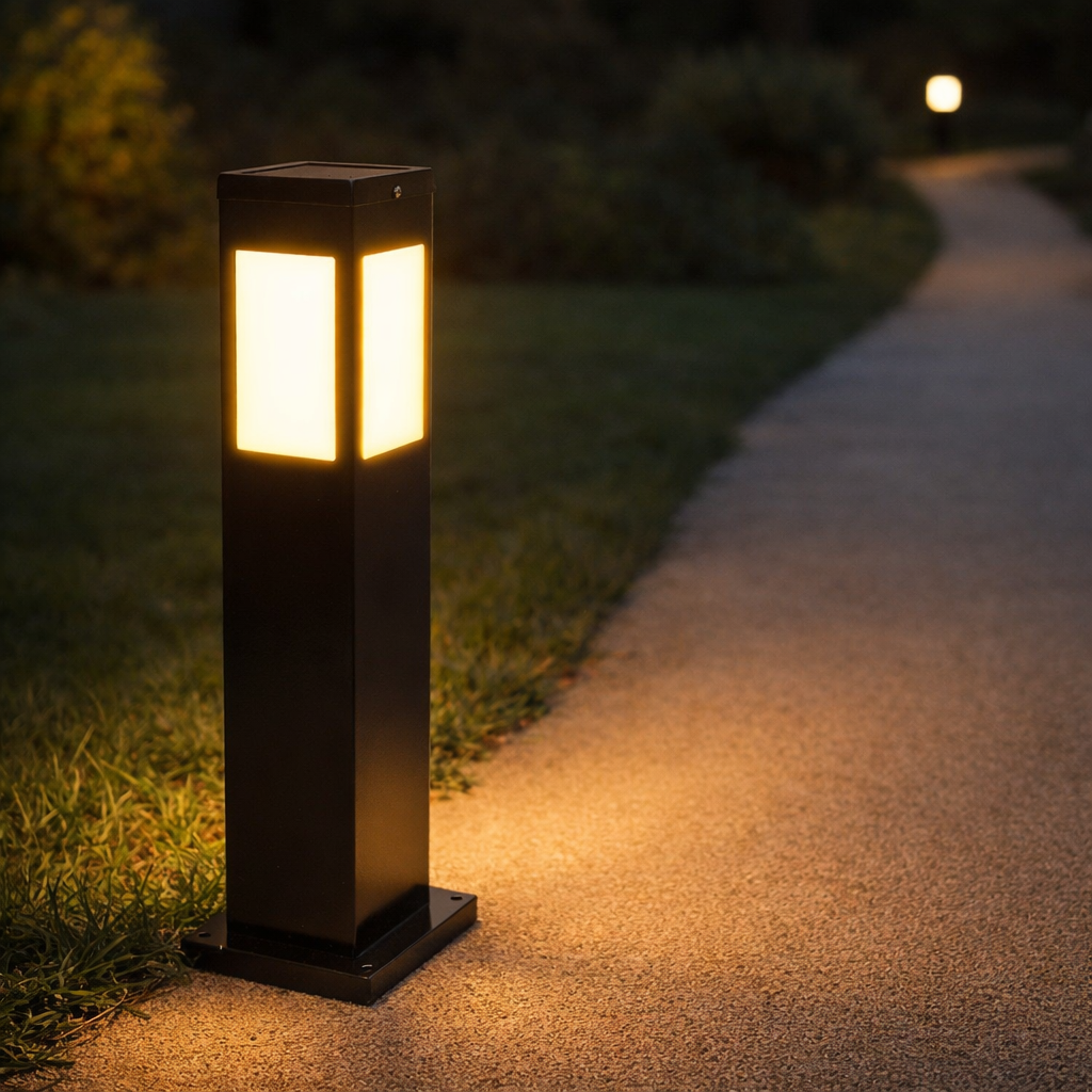 Baliza LED Solar 2700ºK Panel: 6V/3W Batería: 3,7V/4000MaH Control Remoto