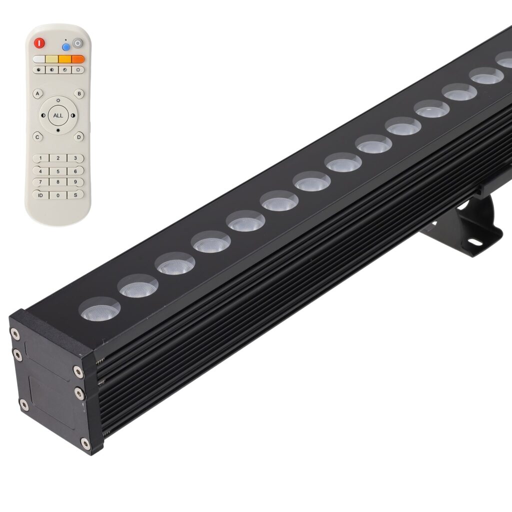 Bañador de Pared LED 80W 100Lm/W 30º RGB/CCT Mando a Distancia Sistema TUYA