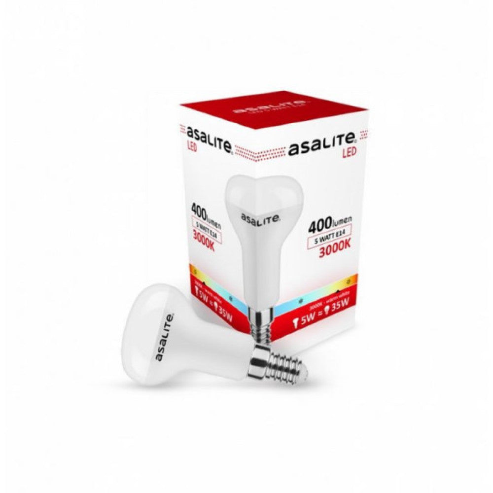 Bombilla LED Asalite E14 5W 400Lm 3000K IP20
