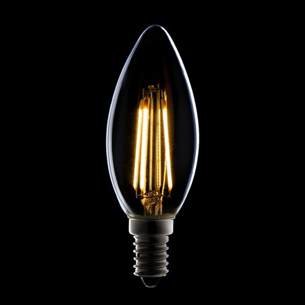 Bombilla LED E14 4W 273Lm 2000ºK Filamento 40.000H