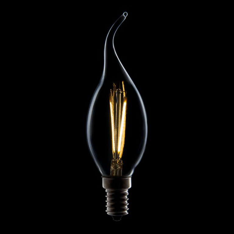 Bombilla LED E14 4W 288Lm 2700ºK Filamento 40.000H
