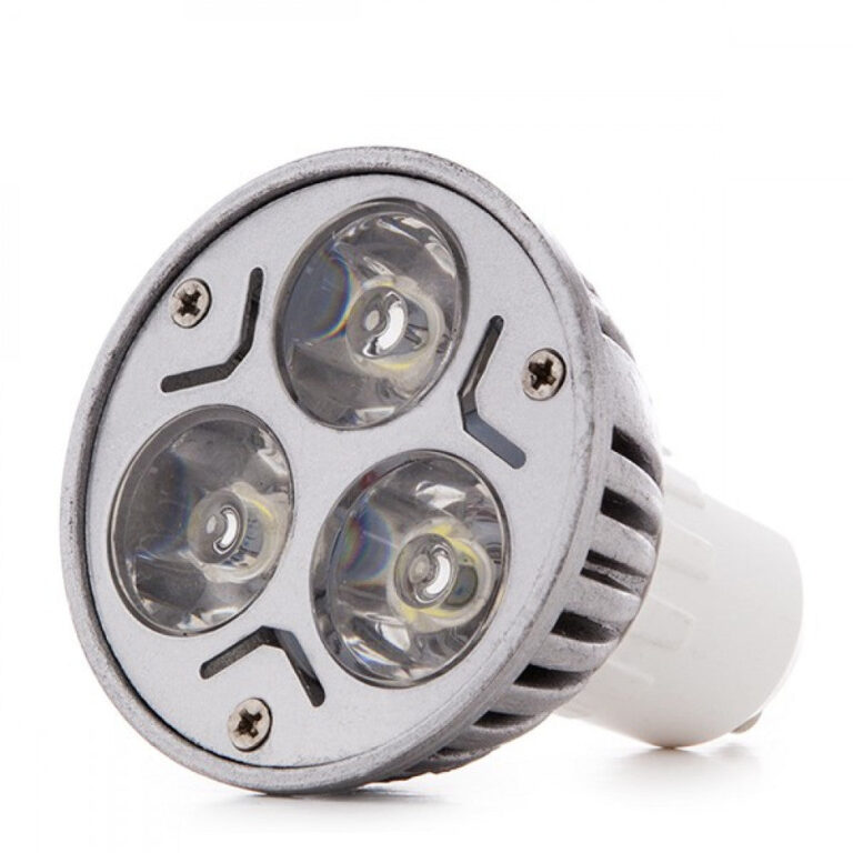 Bombilla LED GU10 3W 300Lm 6000ºK 40.000H