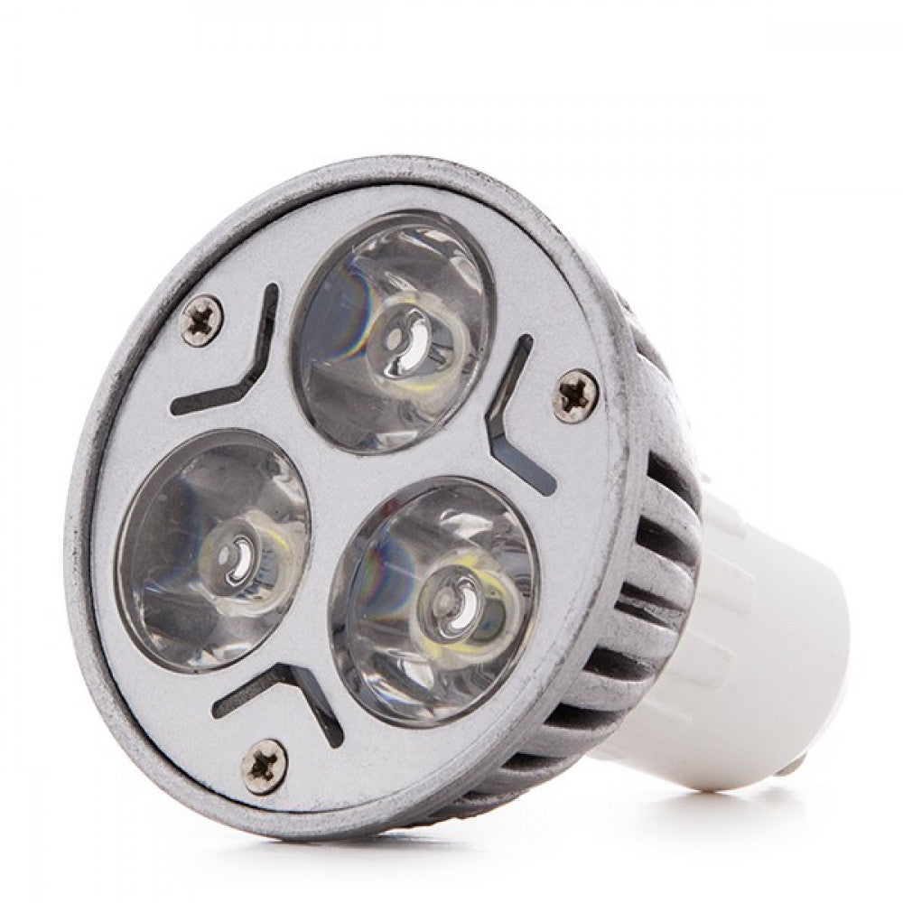 Bombilla LED GU10 3W 300Lm 6000ºK 40.000H