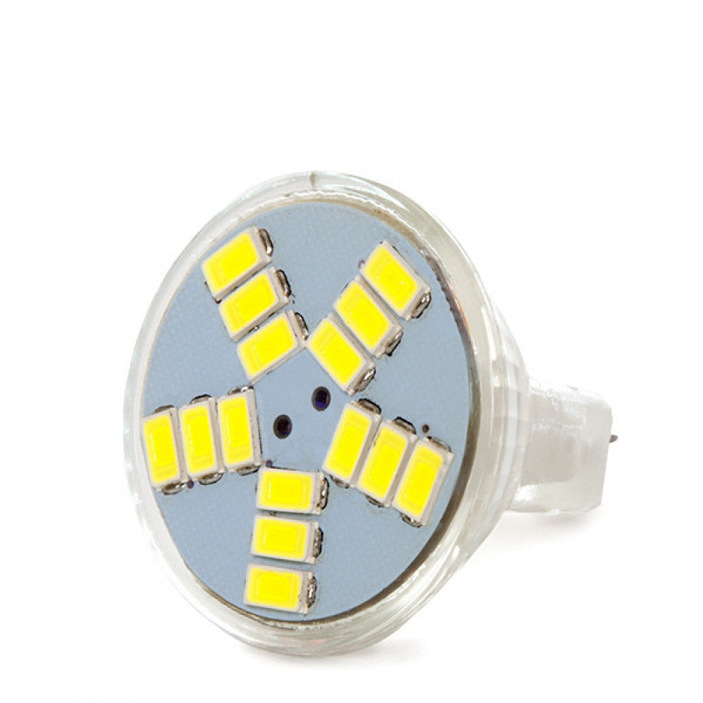 Bombilla LED Gu4 2.5W 180Lm 6000ºK MR11 40.000H