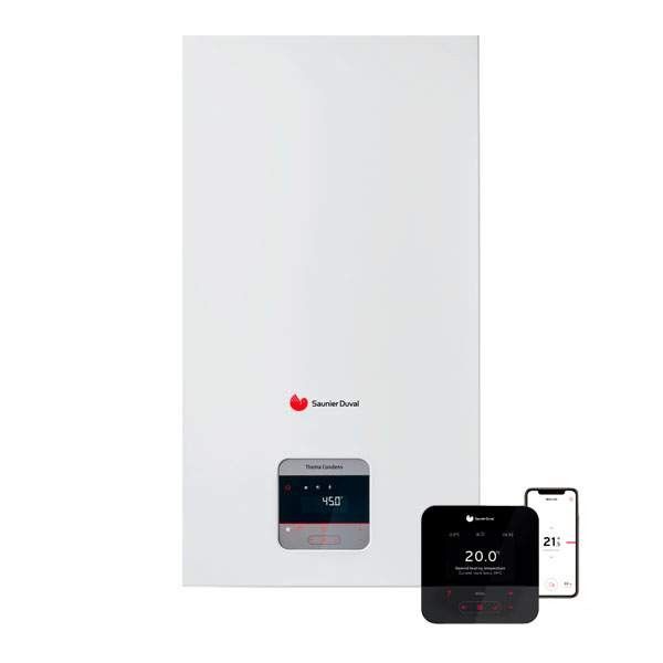 Caldera de Gas Sunier Duval Kit Thema Condens 26 + Miset Cableado