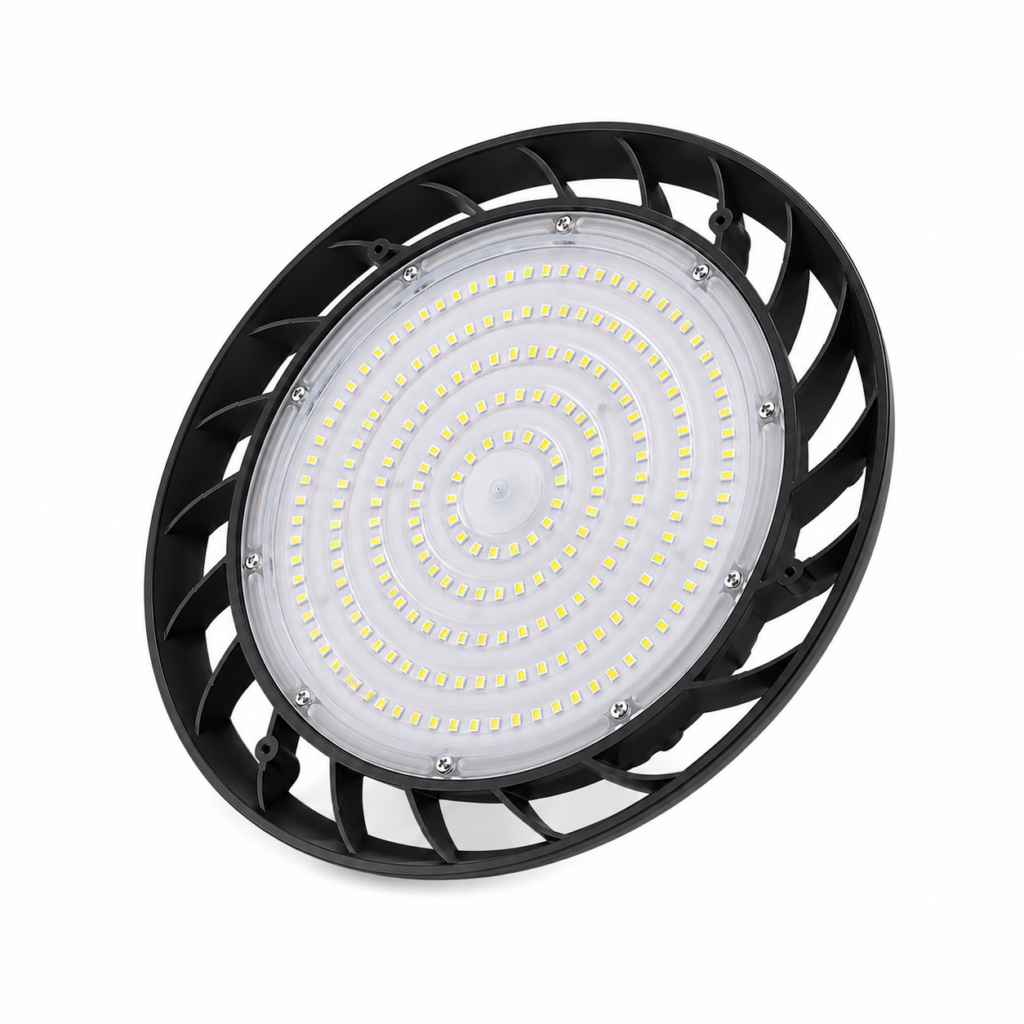 Campana LED de alta potencia 150W 27.000Lm 6000ºK Osram IP65 Regulable 0-10V 100.000H