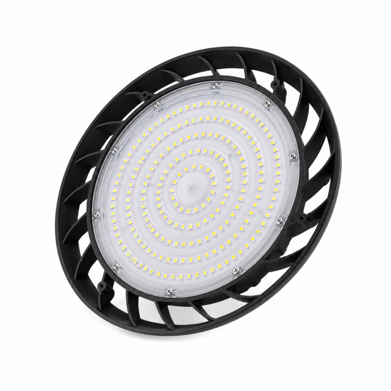 Campana LED de alta potencia 150W 27.000Lm 6000ºK Osram IP65 Regulable 0-10V 100.000H