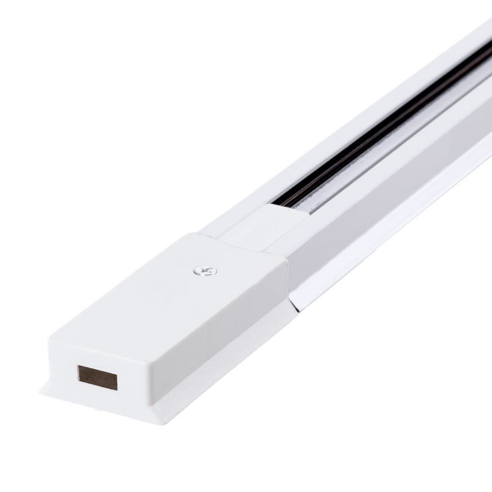 Carril Monofásico Focos LED 2M Blanco