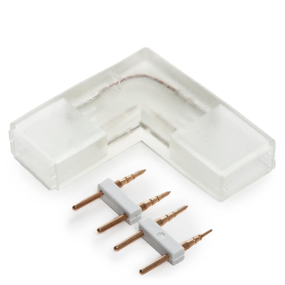 Conector L Tira LED 220VAC SMD5050.
