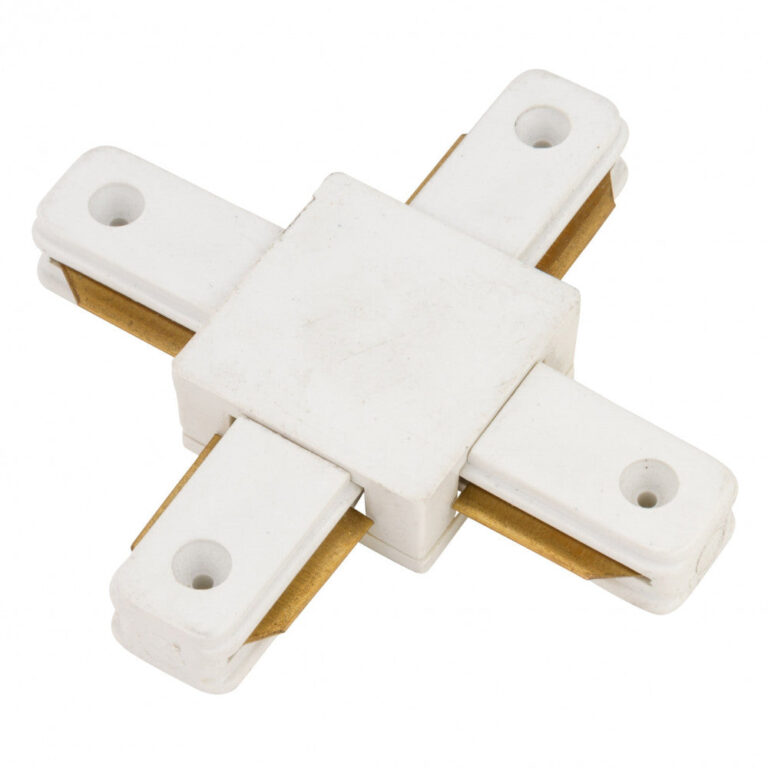 Conector X Carril Monofásico Blanco [HO-PL218000X