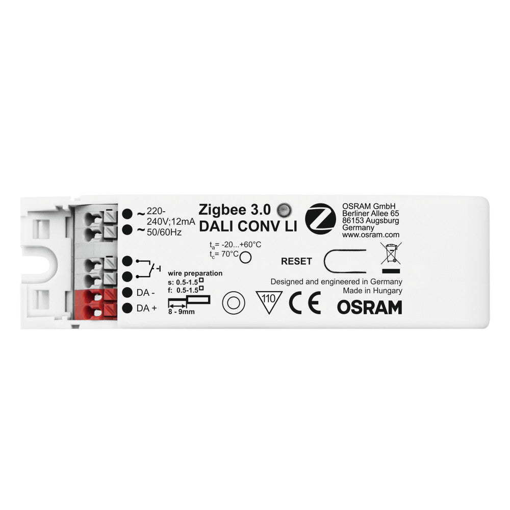 Controlador LED Osram SGI ZIGBEE 3.0 DALI CONV LI con 3 años de garantía.
