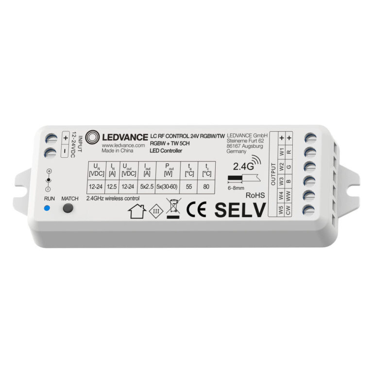 Controlador LEDVANCE EC LC RF de 24 V RGBW/TW