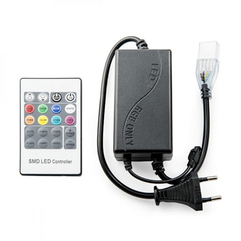 Controlador Tira LED RGB 220VAC Mando a Distancia ► 50M