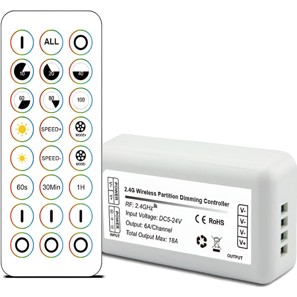 Dimmer LED 2,4G Táctil