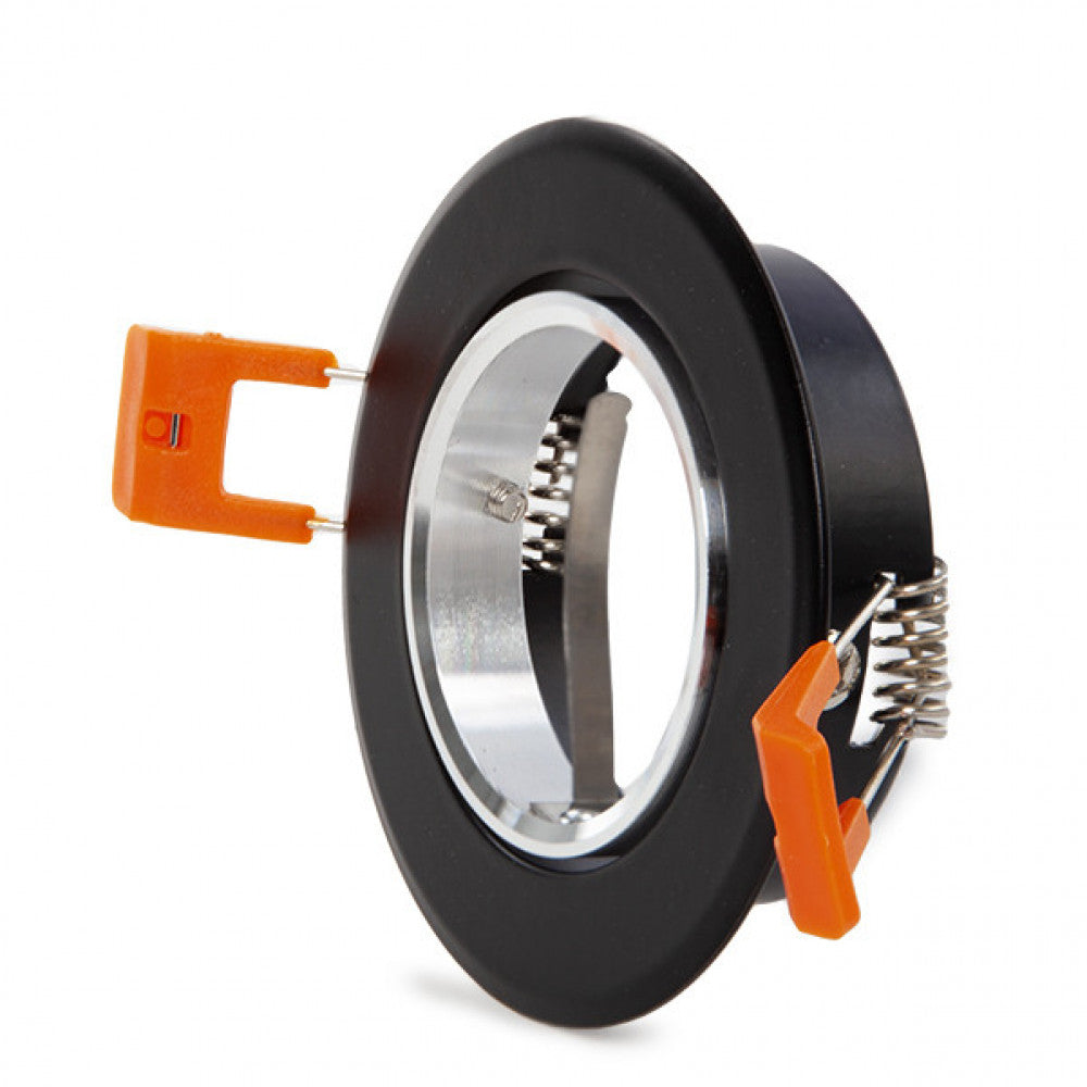 Downlight Circular GU10 Ø84Mm - Negro