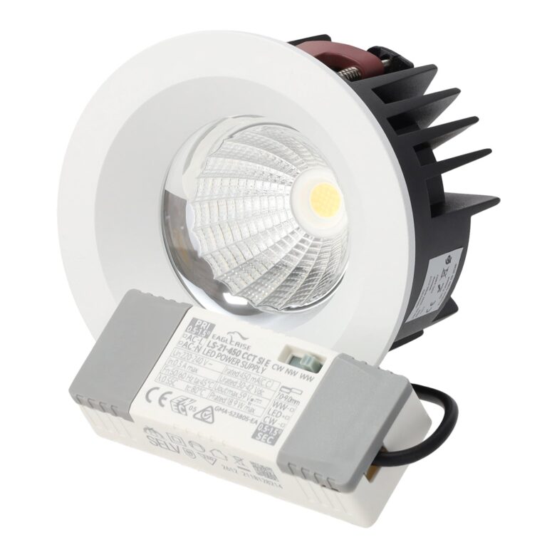 Downlight LED 20W IP65 90Lm/W Corte 95mm CCT (Tonalidad Luz Ajustable)