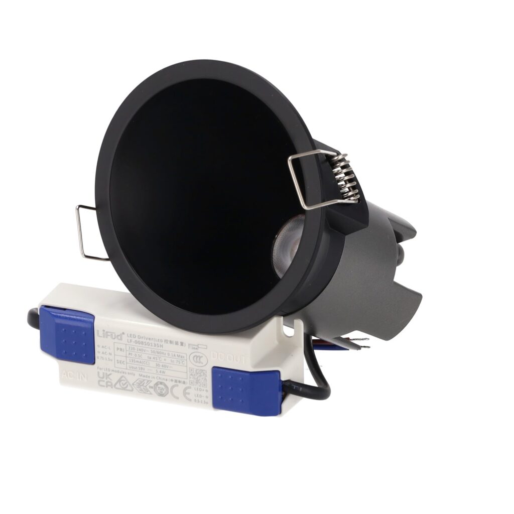 Downlight LED 6W 90Lm/W UGR 95 2700ºK 50.000H