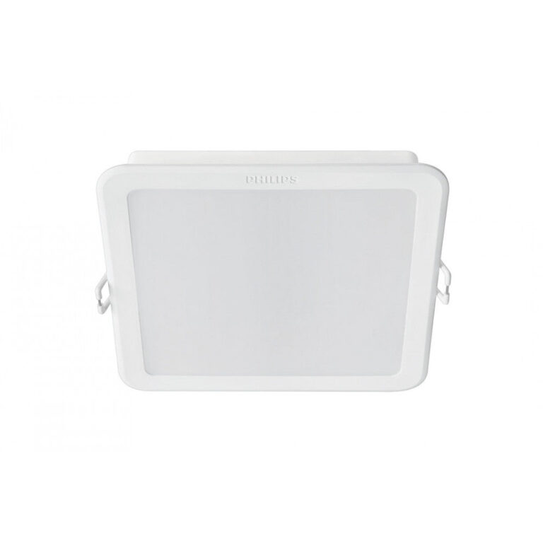 Downlight LED PHILIPS MESON Empotrable Cuadrado Blanco 13W 1300Lm