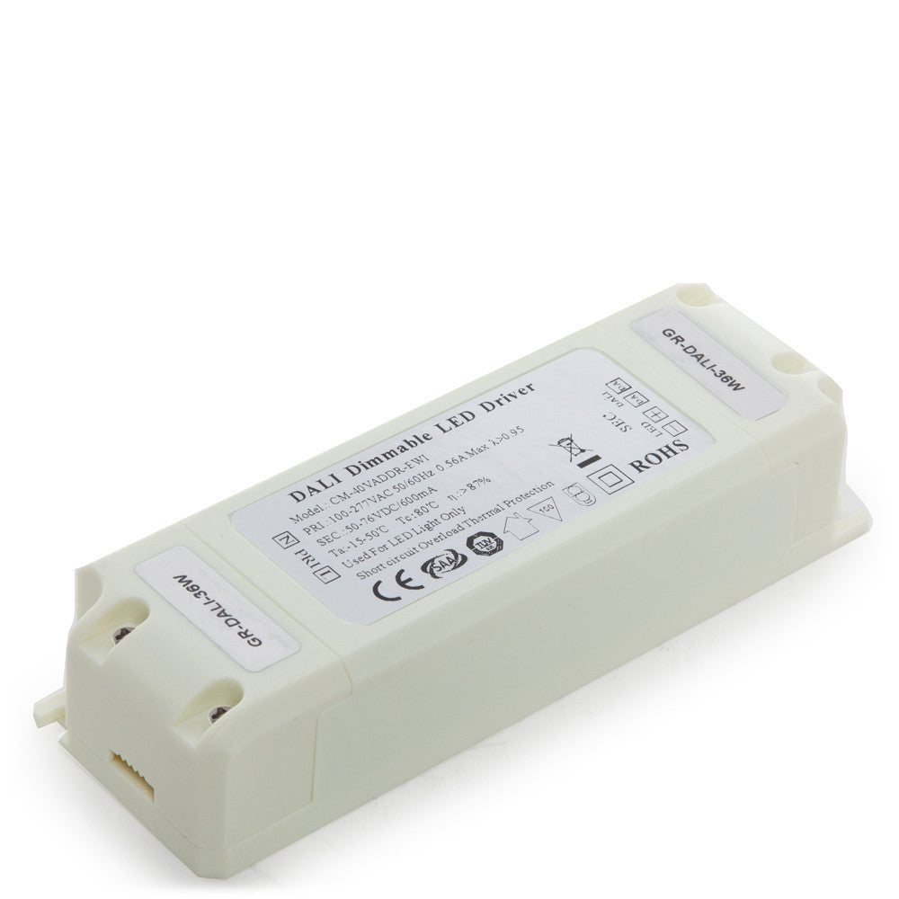 Driver CM-36VADDR-EMI Pot.40W V Out 50-76VDC 600 mA Clase II DALI