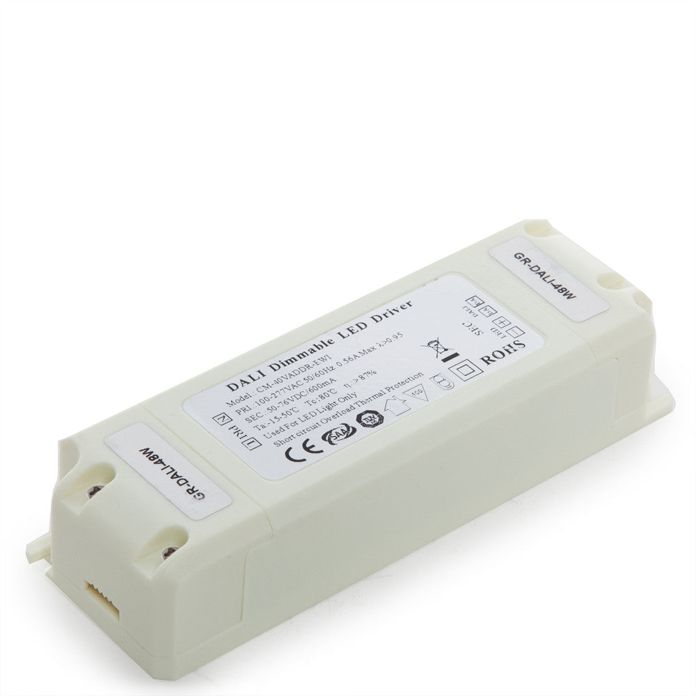 Driver CM-48VADDR-EMI Pot.40W V Out 50-76VDC 600 mA Clase II DALI