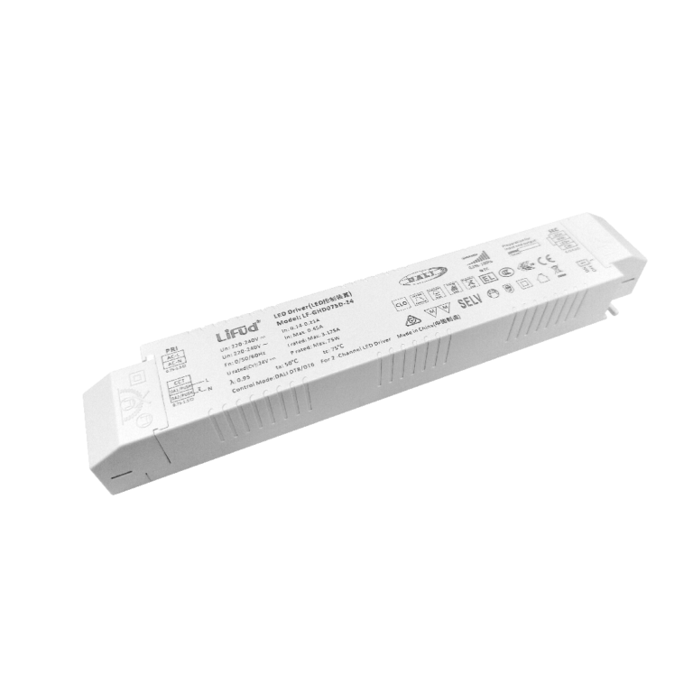 Driver Lifud 100W Salida: 24V Dimable DALI/PUSH IP20