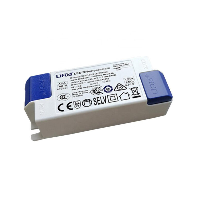 Driver LIFUD 14W Entrada 220-240V Salida 30-40VDC 350mA