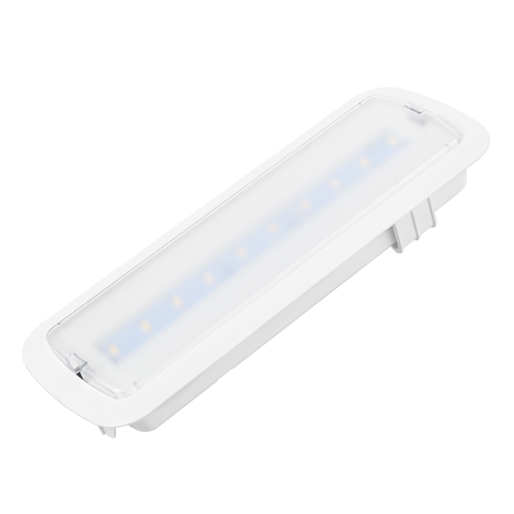 Emergencia Led Empotrable 200LM / Permanente / No Permanente 5000K