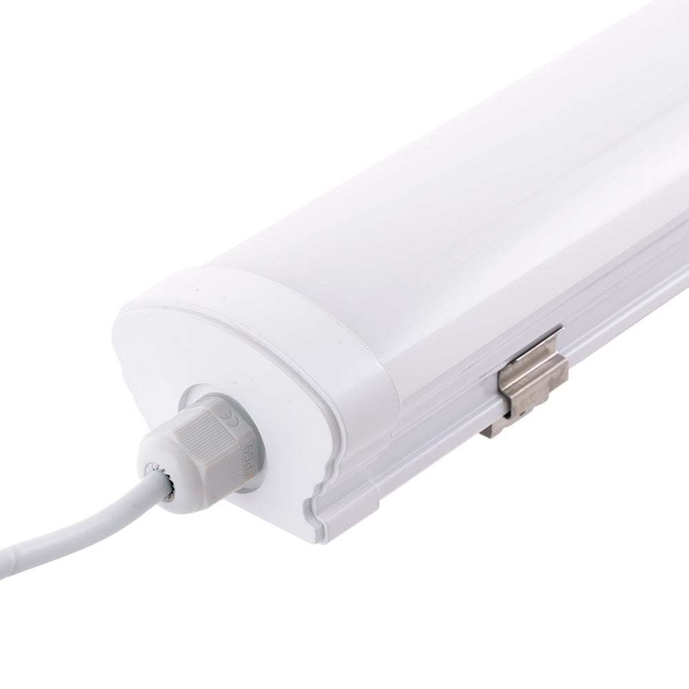 Equipo Estanco Enlazable LED 40W 3.600Lm 6000ºK 120Cm IP65 50.000H Sensor Proximidad Microondas [HO-WP-40W-1200-CW]