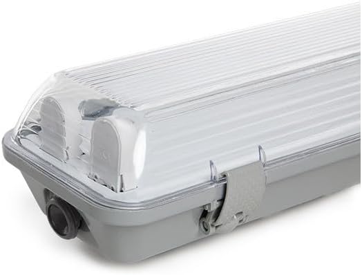 Equipo Estanco LED 2 x tubo de LED 1500 mm ABS / PC