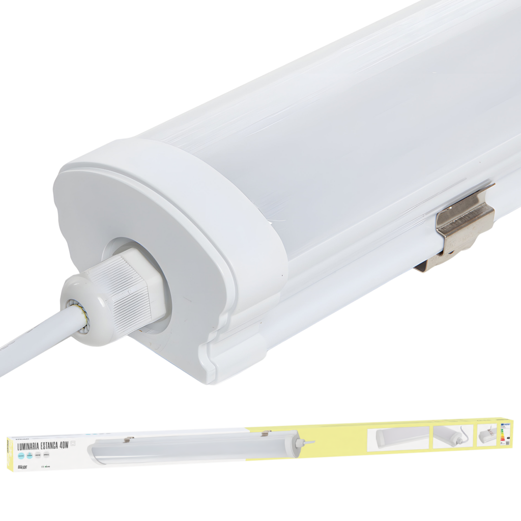 Equipo Estanco LED 40W 3.600Lm 6000ºK 120Cm IP65 50.000H