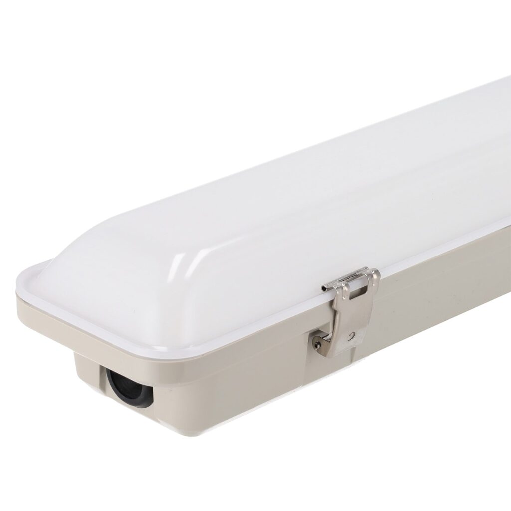 Equipo Estanco LED Enlazable 60W Kit de Emergencia 7200Lm IP65 CCT (Tonalidad Luz Regulable) 3000-6500ºK 110º Regulable Tridonic Flicker Free