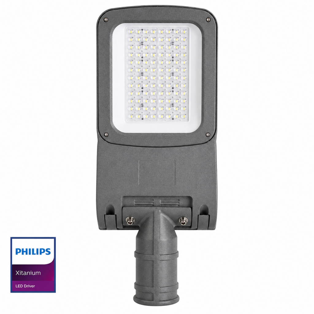 Farola LED 100W 16,000Lm 5000K 0-10V Philips Xitanium IP65 PRO SMD5050 100,000H