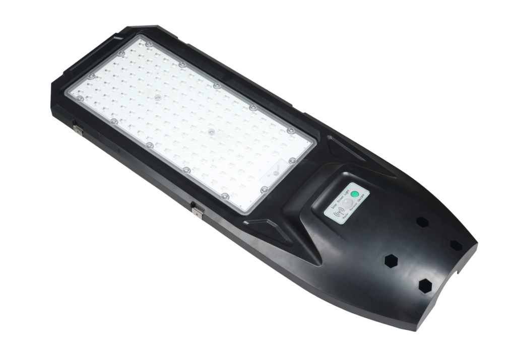 Farola LED Solar 200W Panel 5V/15W 13W 1700Lm 90º IP65 6000ºK