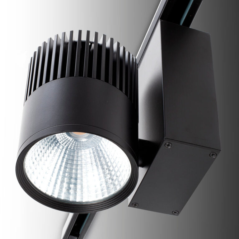 Foco de Carril LED 40W 3600Lm CRI90 4200ºK Trifásico UGR17 50.000H