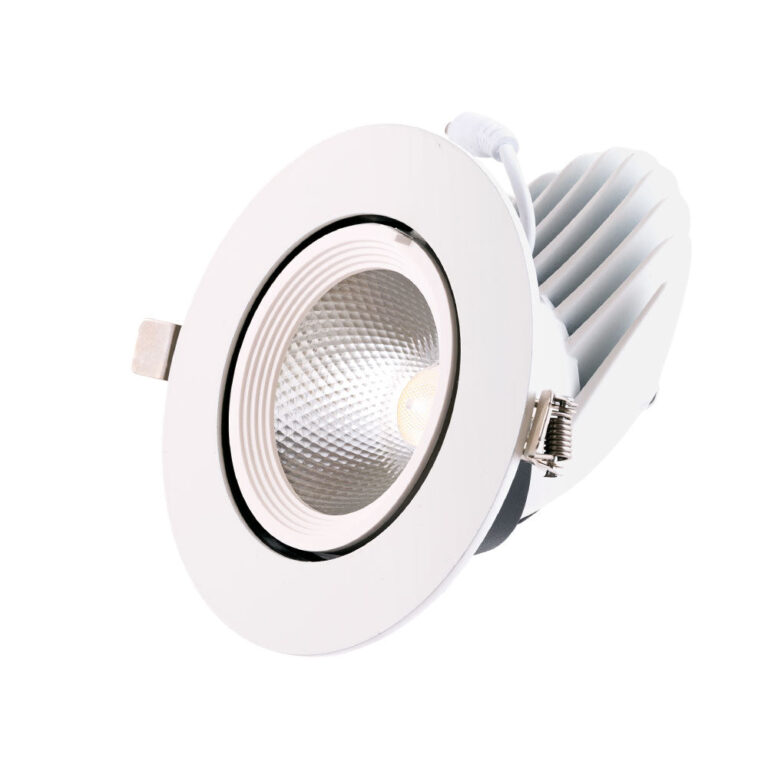 Foco Downlight LED 24W 3600Lm 4000ºK Circular Orientable 40.000H