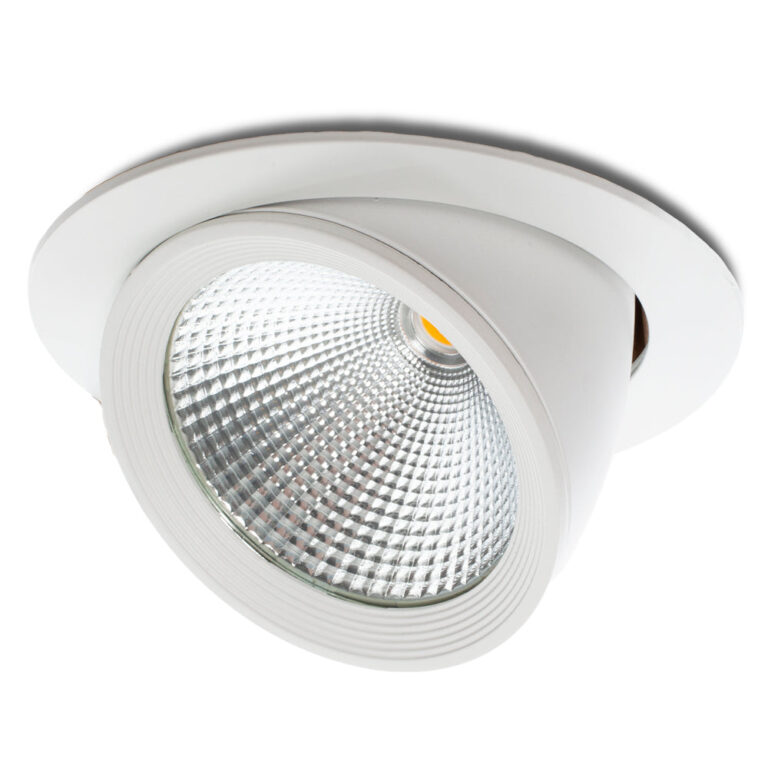 Foco Downlight LED 40W 4000Lm 4200ºK Orientable UGR17 50.000H