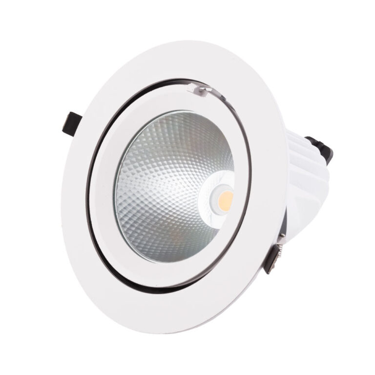 Foco Downlight LED 40W 6000Lm 4000ºK Circular Orientable 40.000H