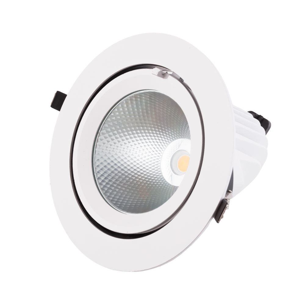Foco Downlight LED 40W 6000Lm 4000ºK Circular Orientable 40.000H
